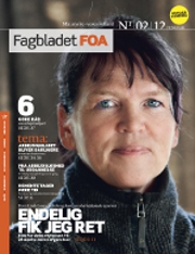 Fagbladet FOA februar 2012 180x234